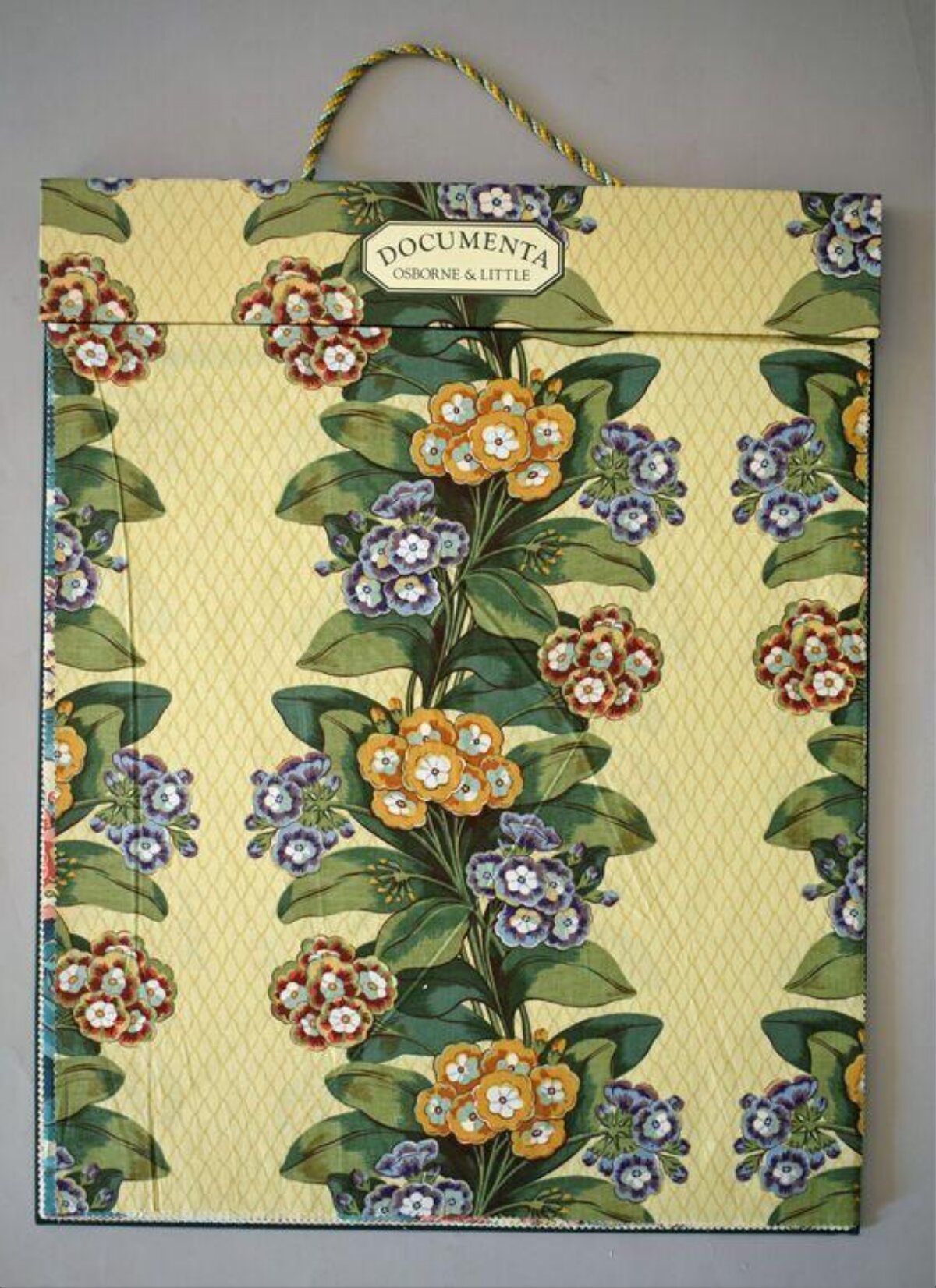 Floral Printed Hanging Document Folder