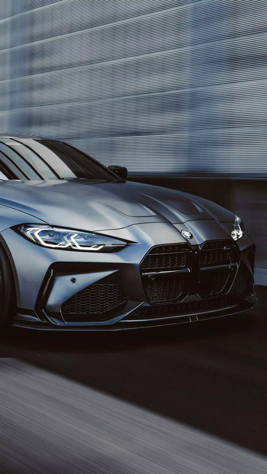 Matte Grey BMW M Sports Car
