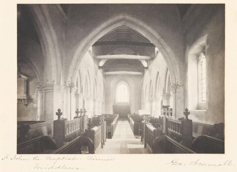 Interior of St John the Baptist Church