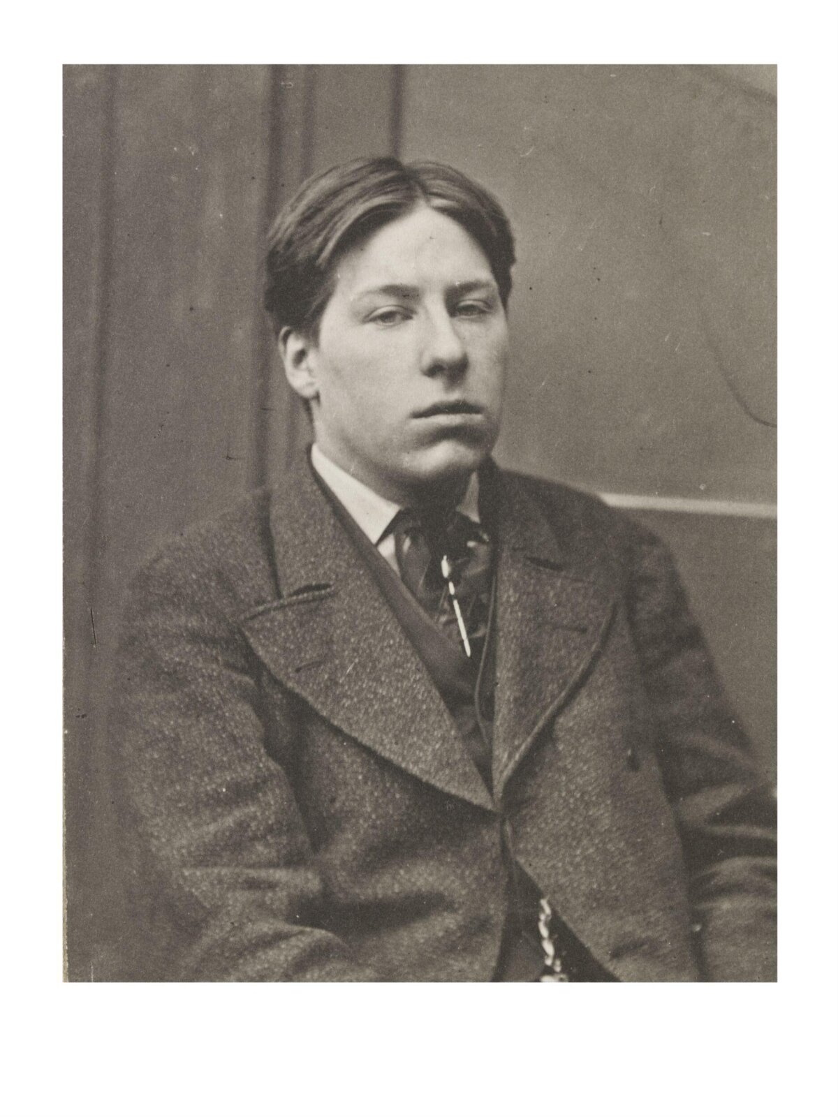 Vintage Portrait of Young Oscar Wilde