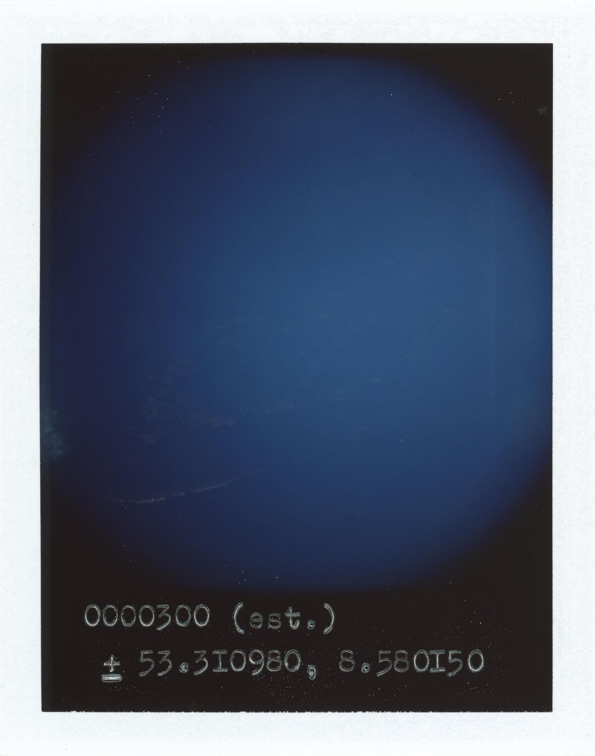All-Sky Astronomical Observation Image — Gradient Backgrounds