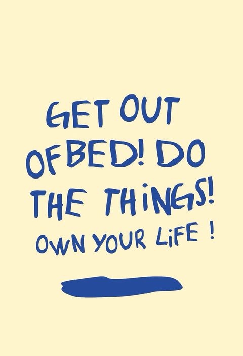 Motivational Quote Text Art