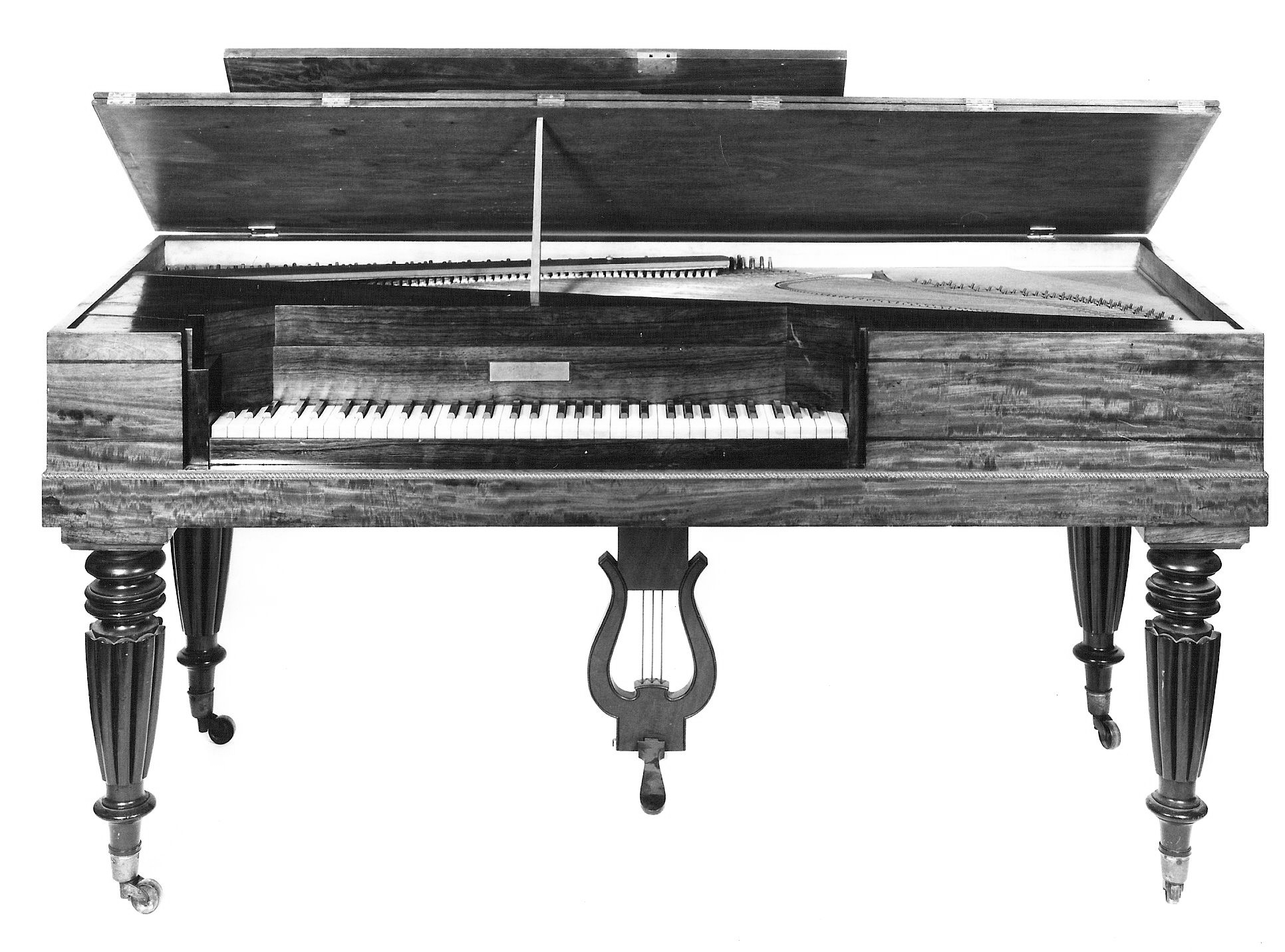 Antique Square Grand Piano