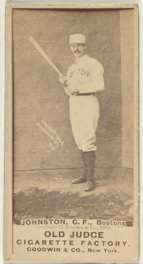 1888 Old Judge Baseball Cigarette Card