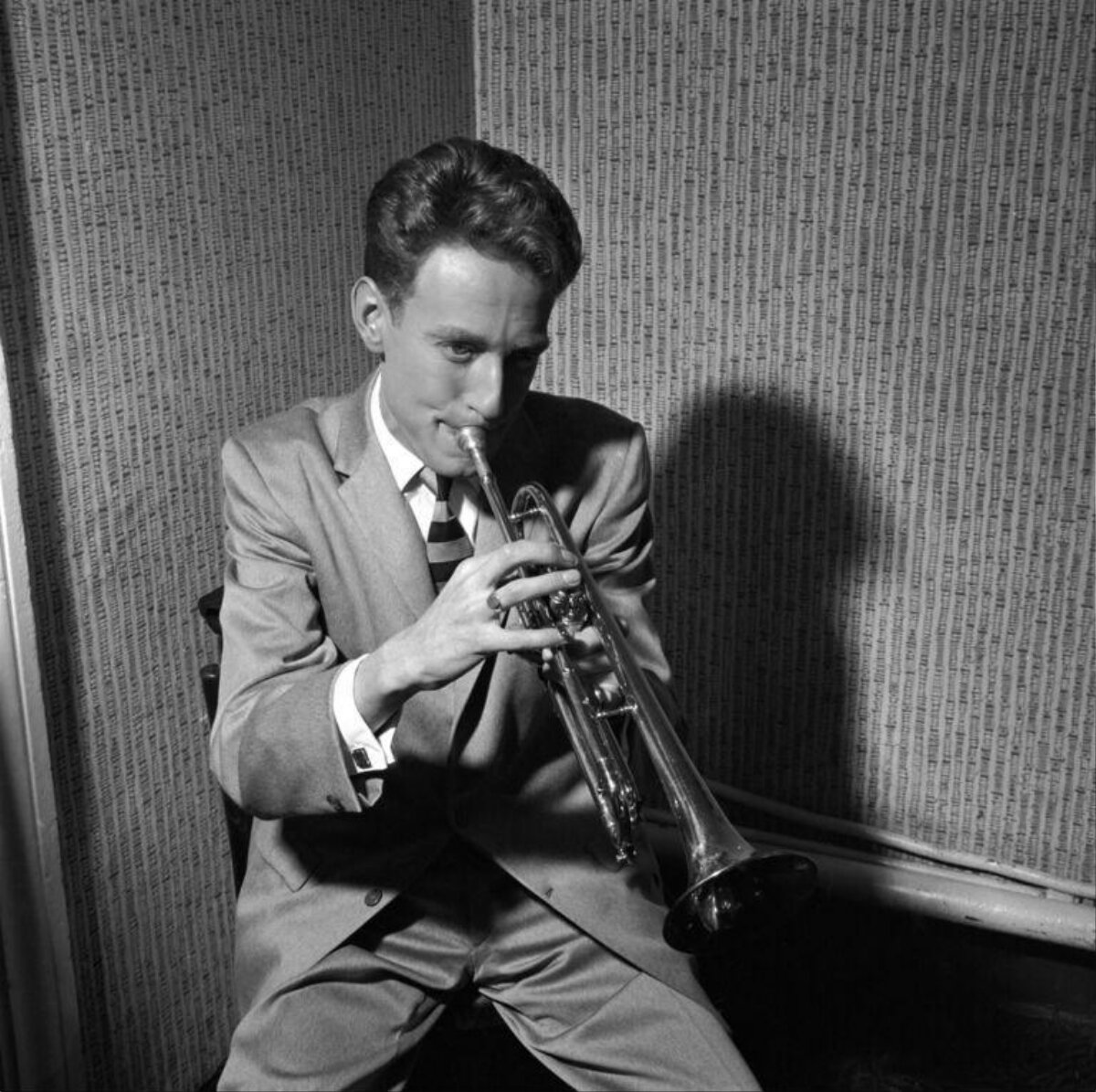 Man Playing Trumpet