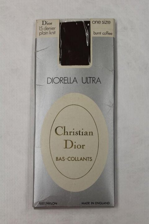 Vintage Christian Dior Pantyhose Packaging