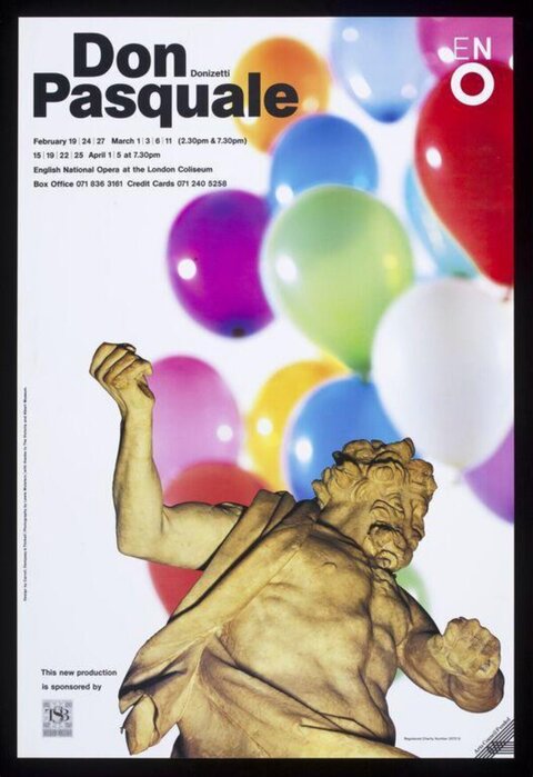 Don Pasquale Opera Poster