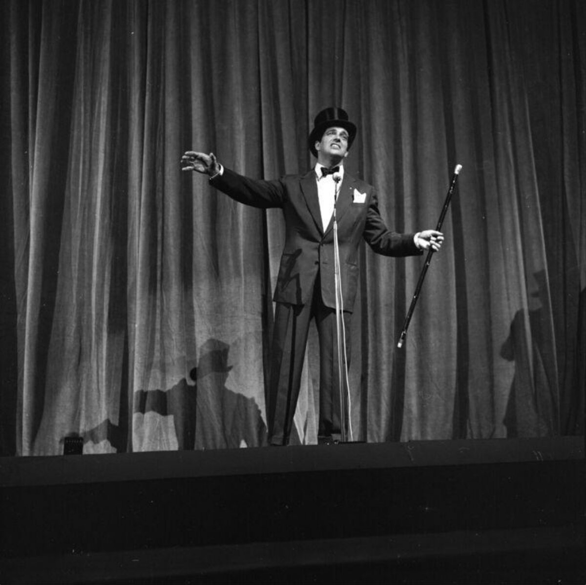 Vaudeville Performer on Stage