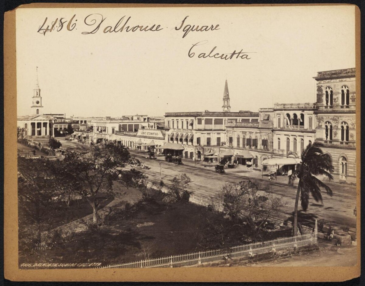 Dalhousie Square Calcutta Vintage View