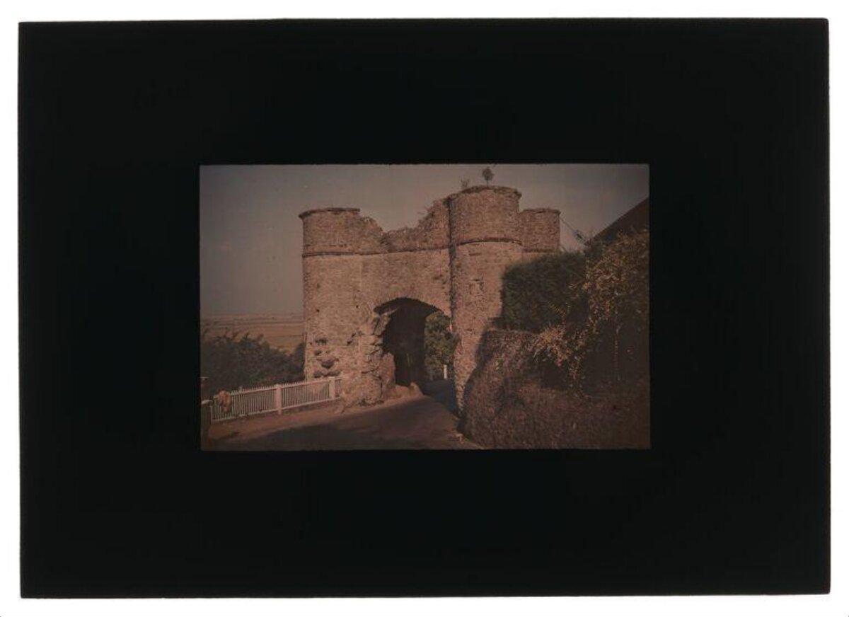 Ruined Stone City Gate