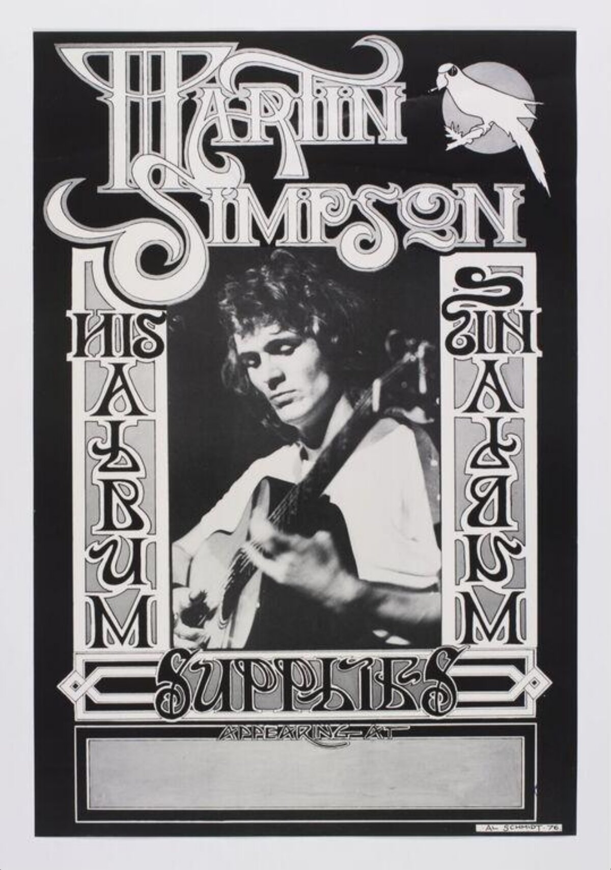 Martin Simpson Concert Poster