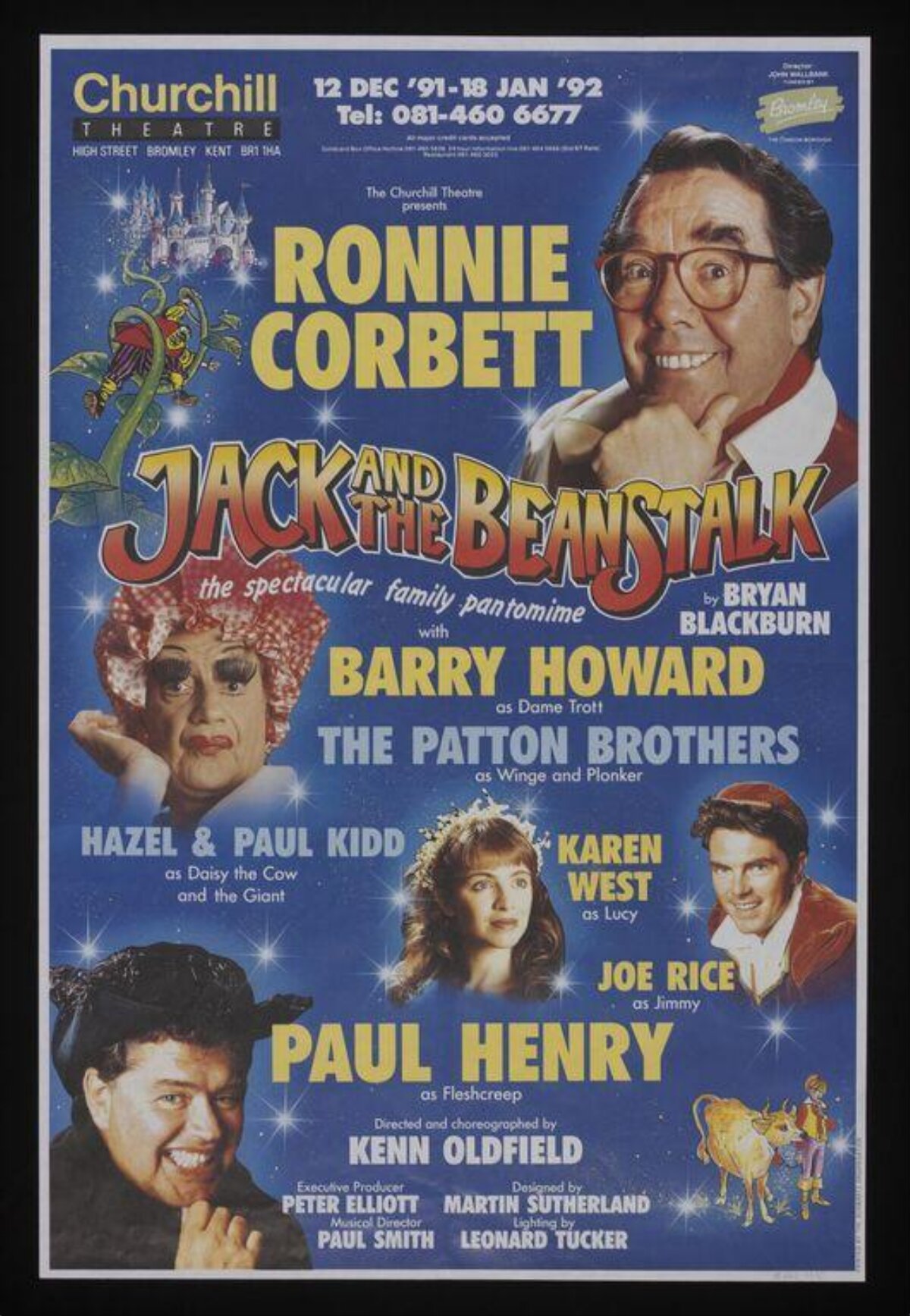 Jack and the Beanstalk Pantomime Poster