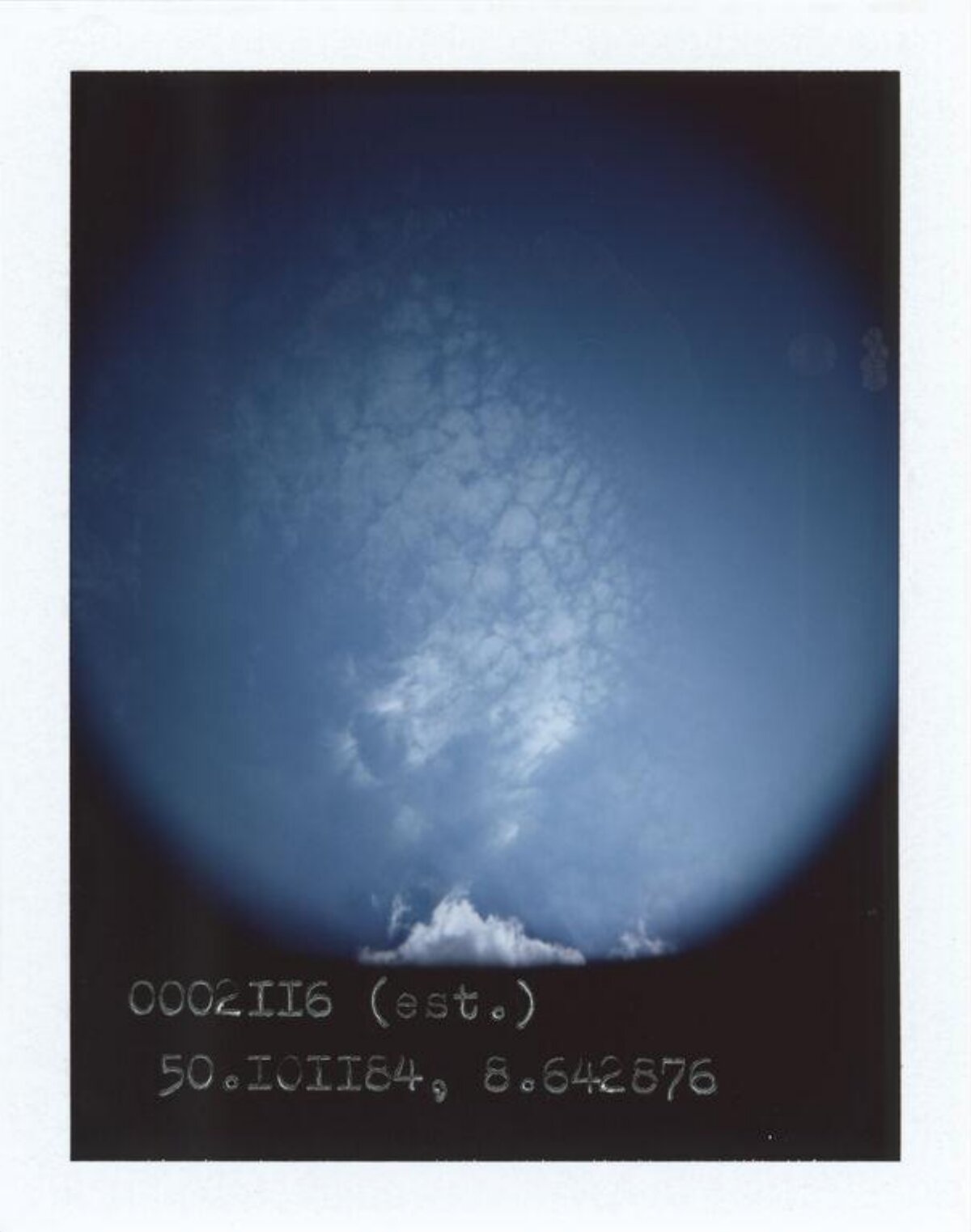 Blue Sky With White Clouds