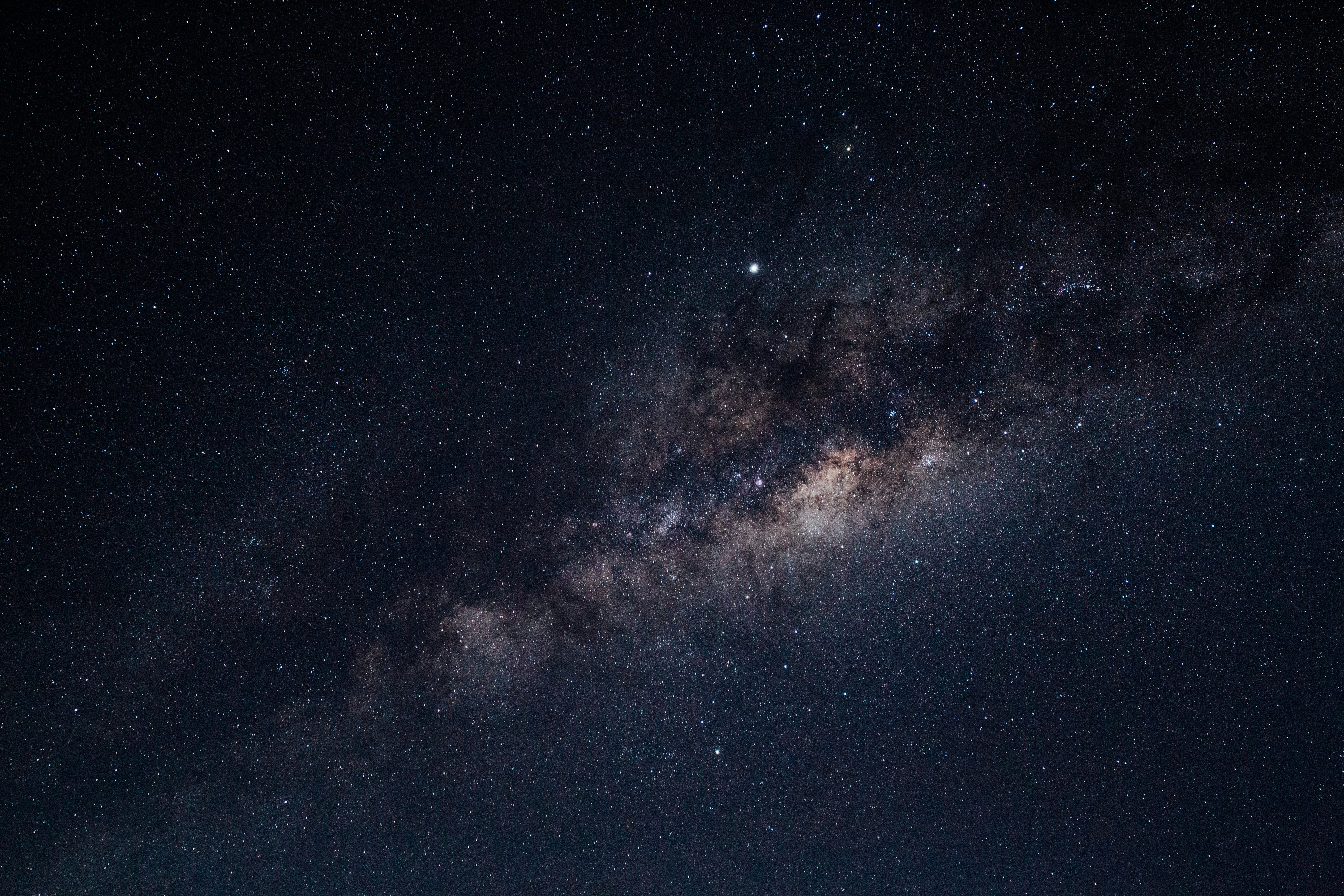 Starry Night Sky with Milky Way