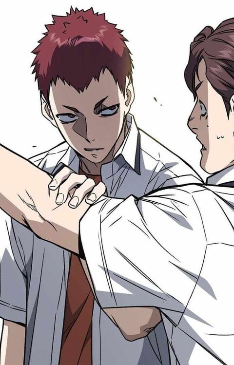 Man Holding Another Man's Arm