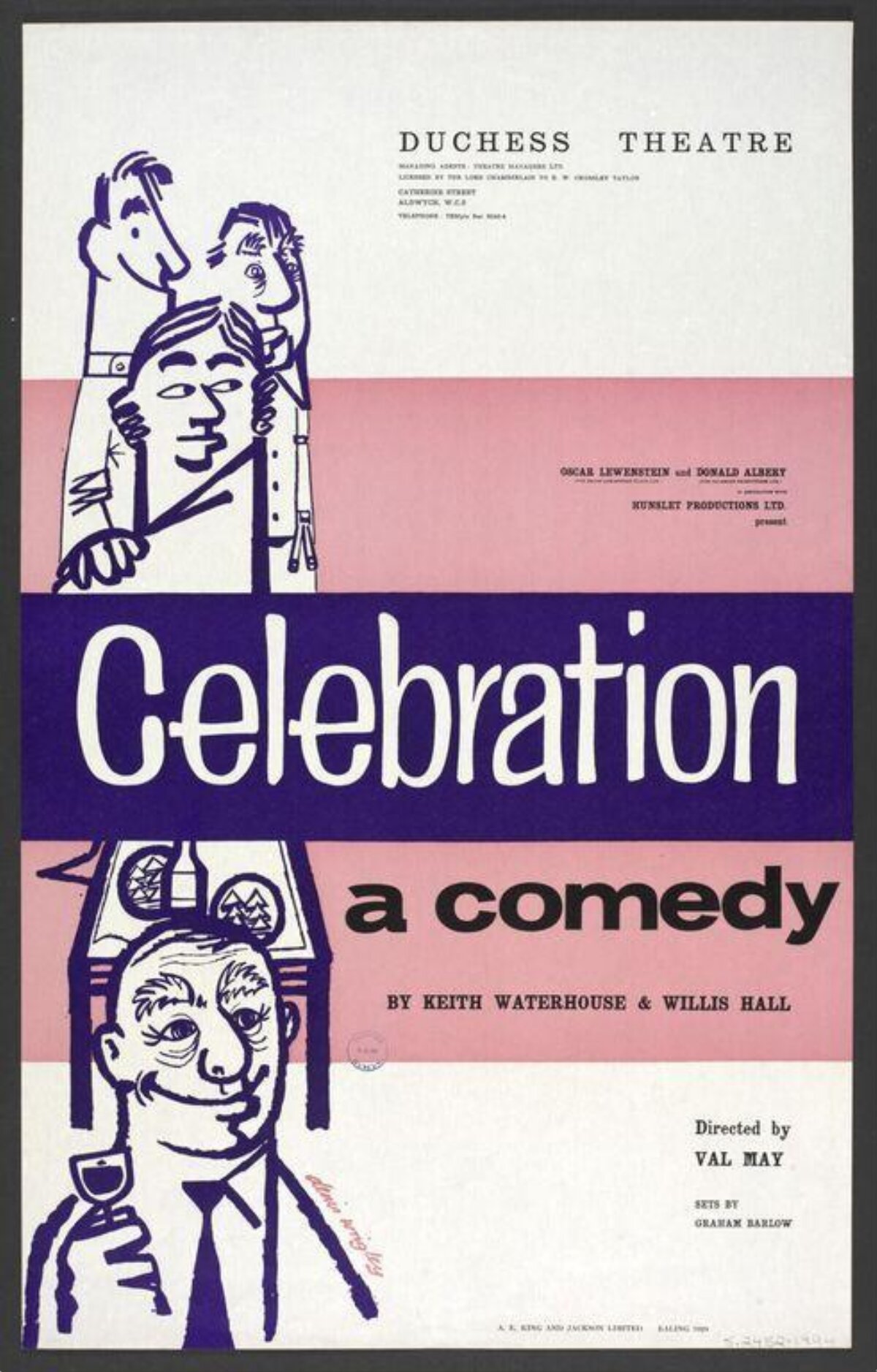 Celebration Comedy Theatre Poster