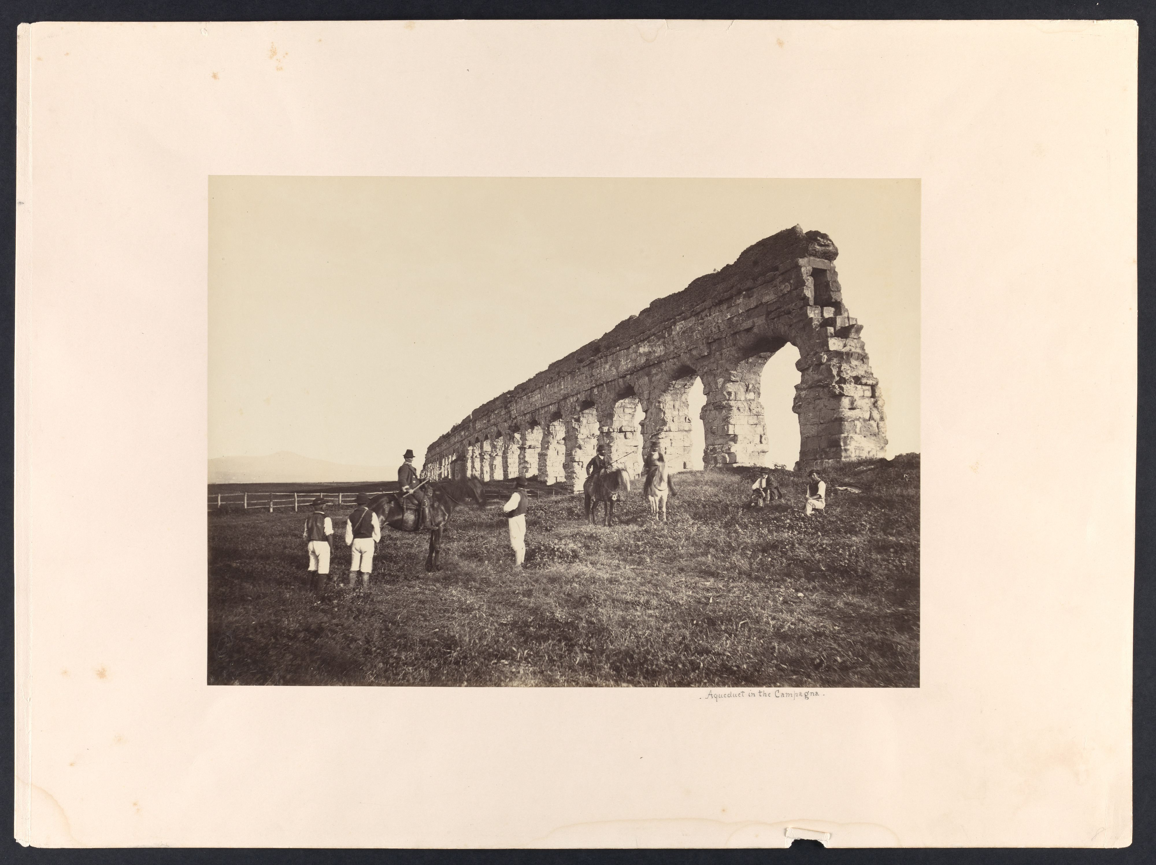 Aqueduct Ruins in Campagna