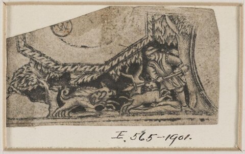 Boar Hunt Sketch Fragment