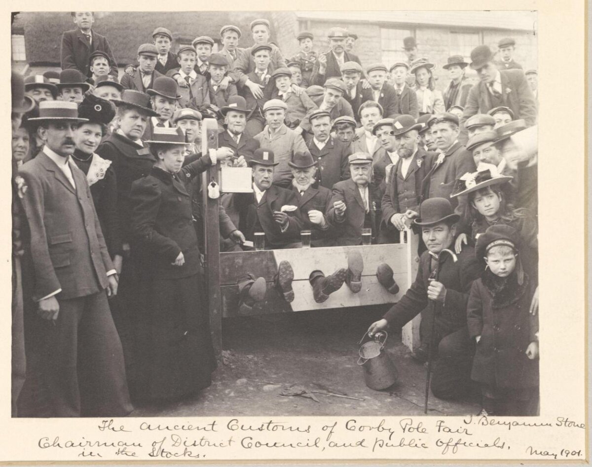 1901 Corby Pole Fair Ancient Custom