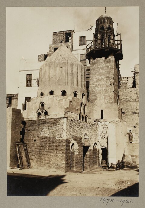1921 Vintage Photo of Historic Islamic Building