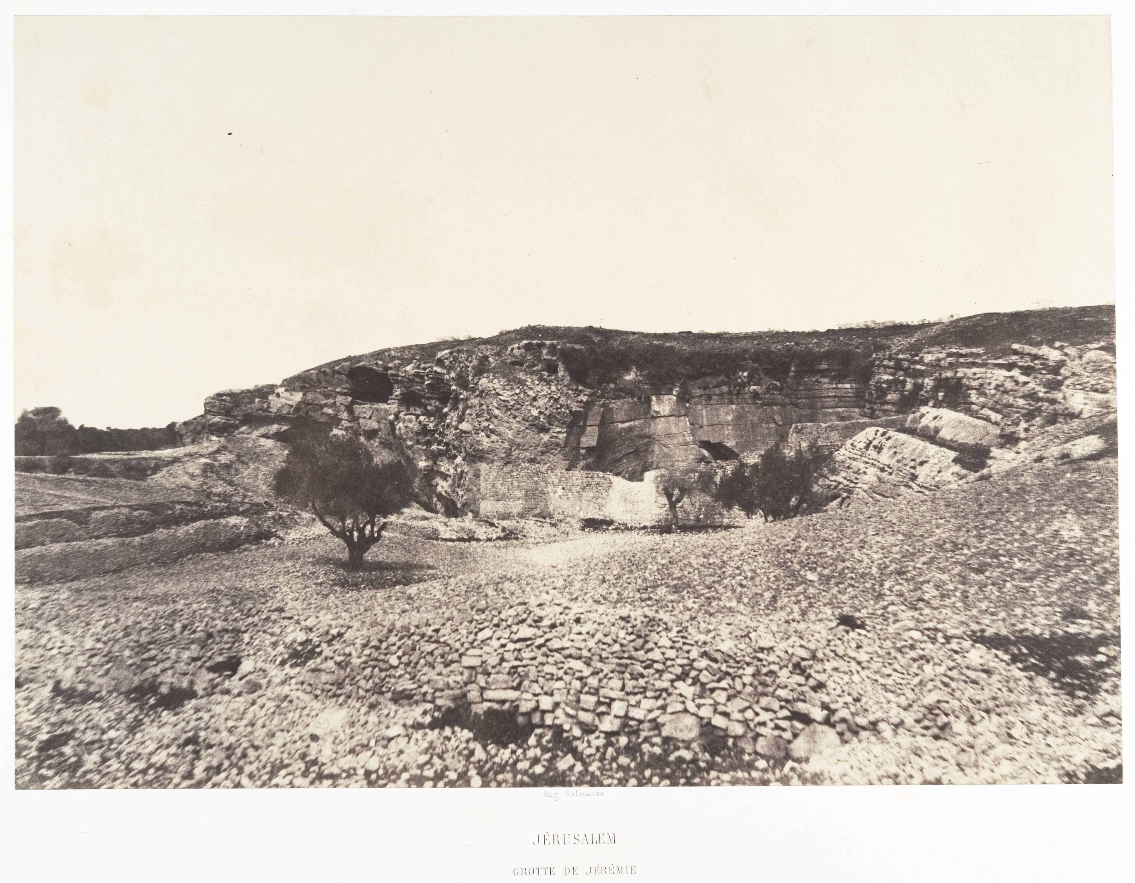 Jerusalem Jeremiah's Grotto Landscape