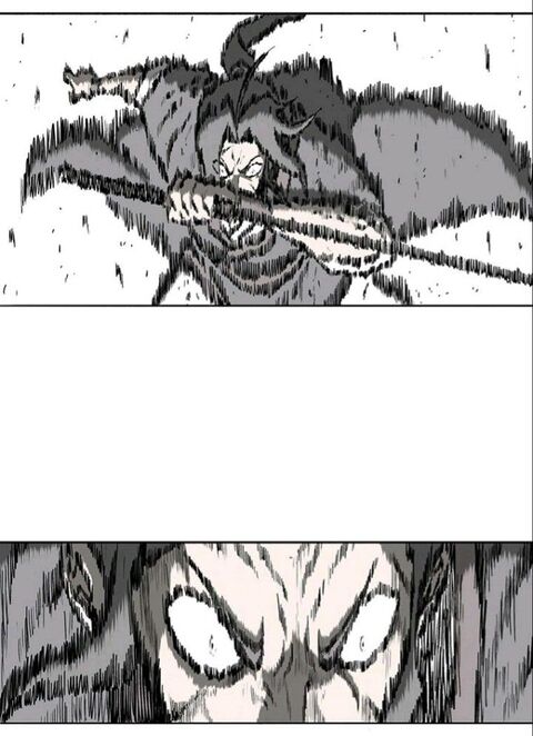Intense Furious Warrior Manga Panels