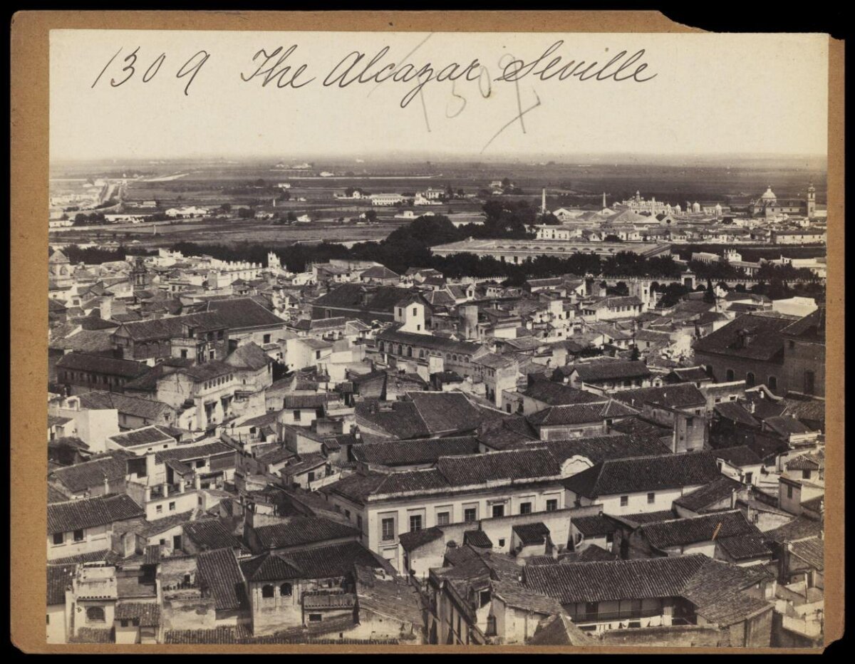 Vintage Alcazar Seville City View