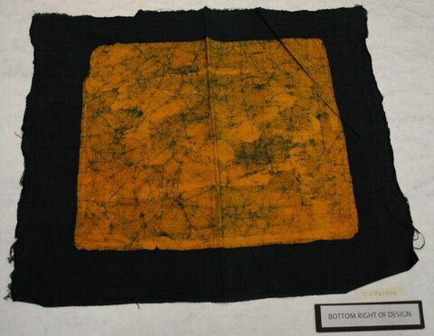 Dyed Textile Museum Artifact