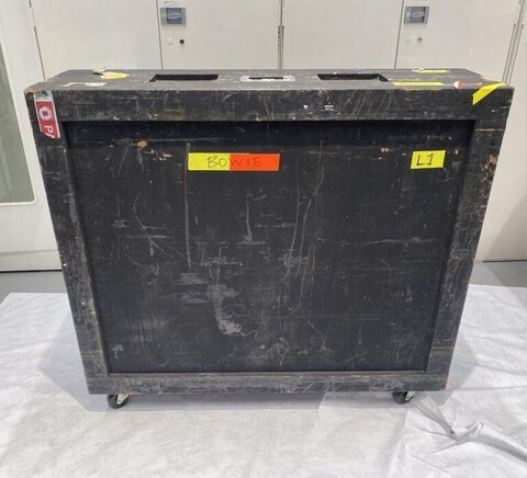 Wheeled Road Case Marked Bowie