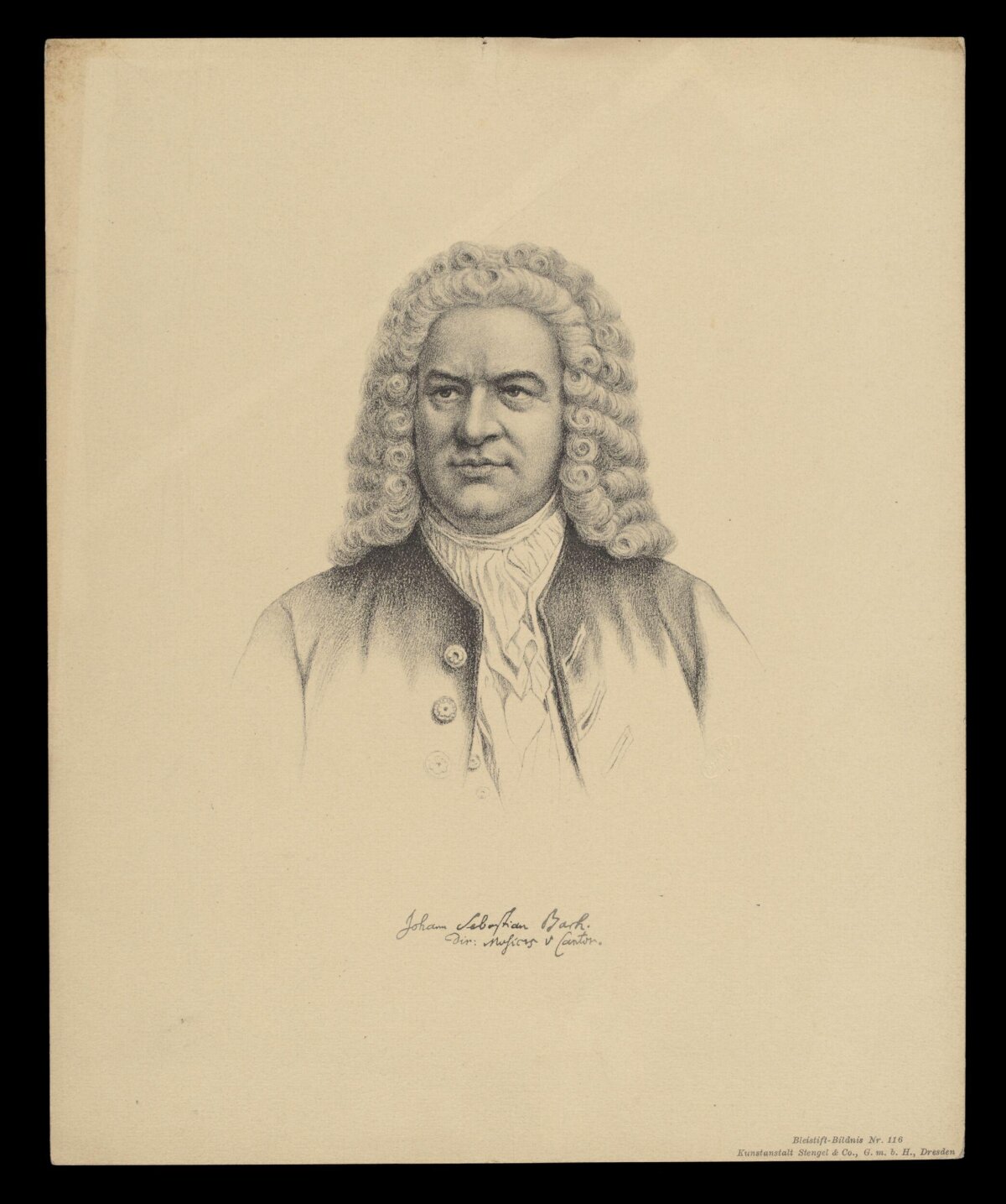 Portrait of Johann Sebastian Bach