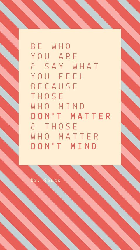 Dr. Seuss Inspirational Quote