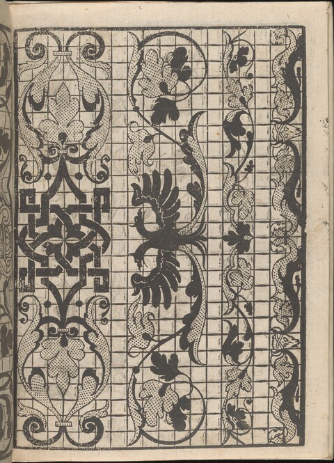 Vintage Black and White Decorative Pattern