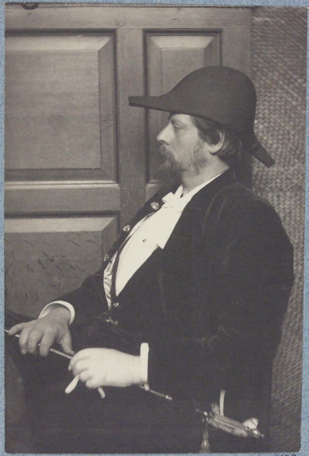 Vintage Portrait of Seated Man