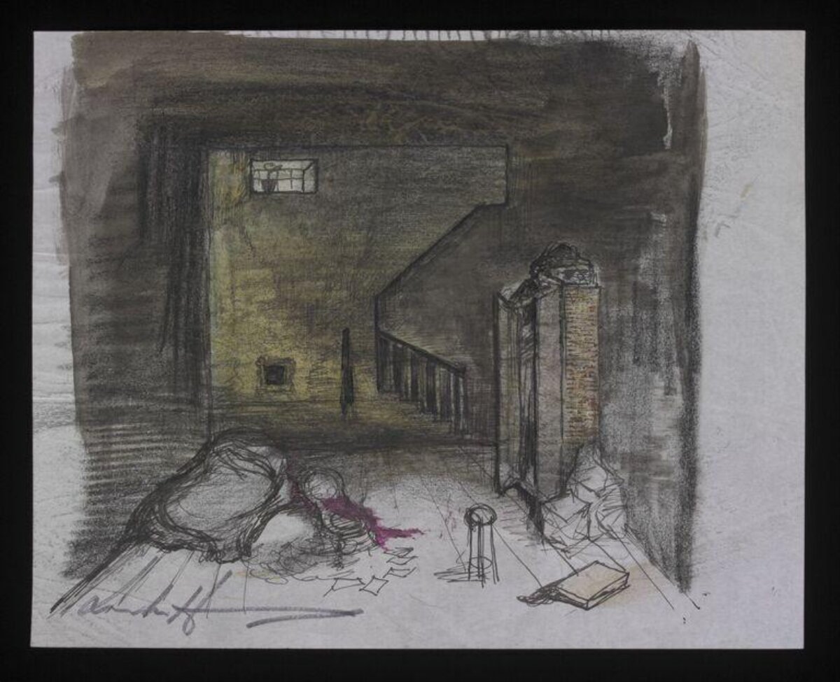 Indoor Crime Scene Sketch