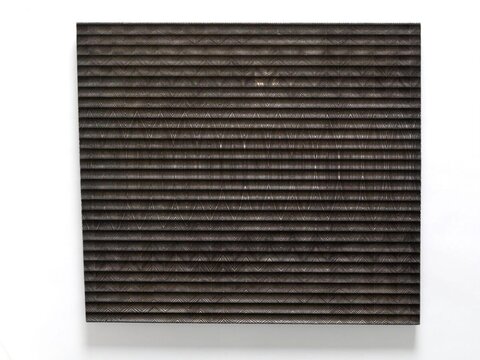 Textured Abstract Wooden Wall Art