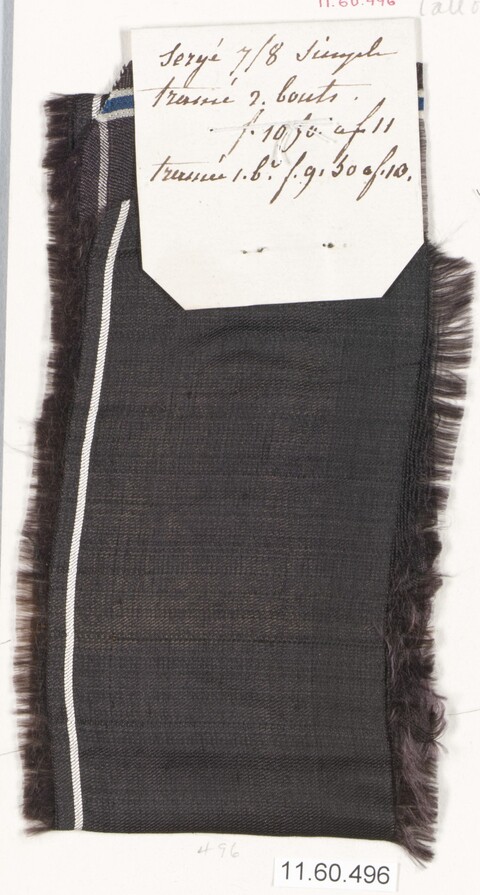Antique Black Fabric Sample