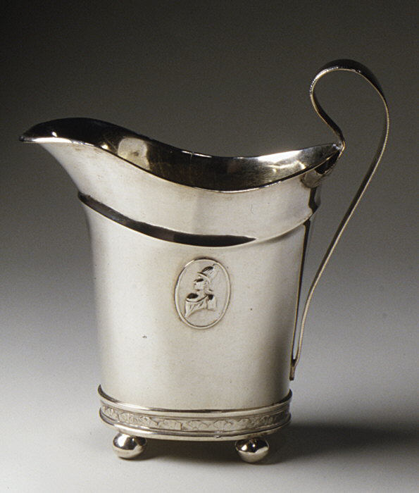 Vintage Silver Cream Pitcher