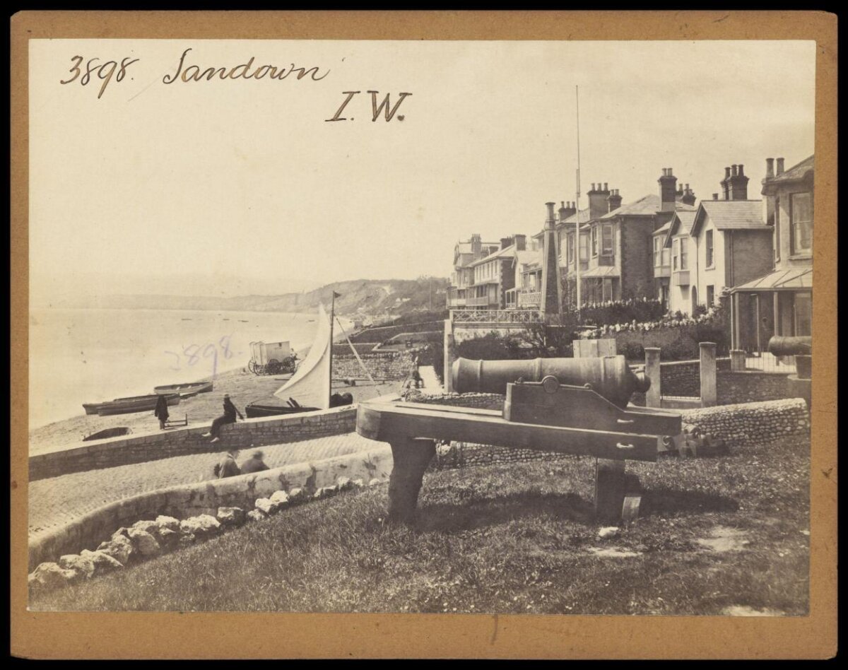 Vintage Sandown Coastal View