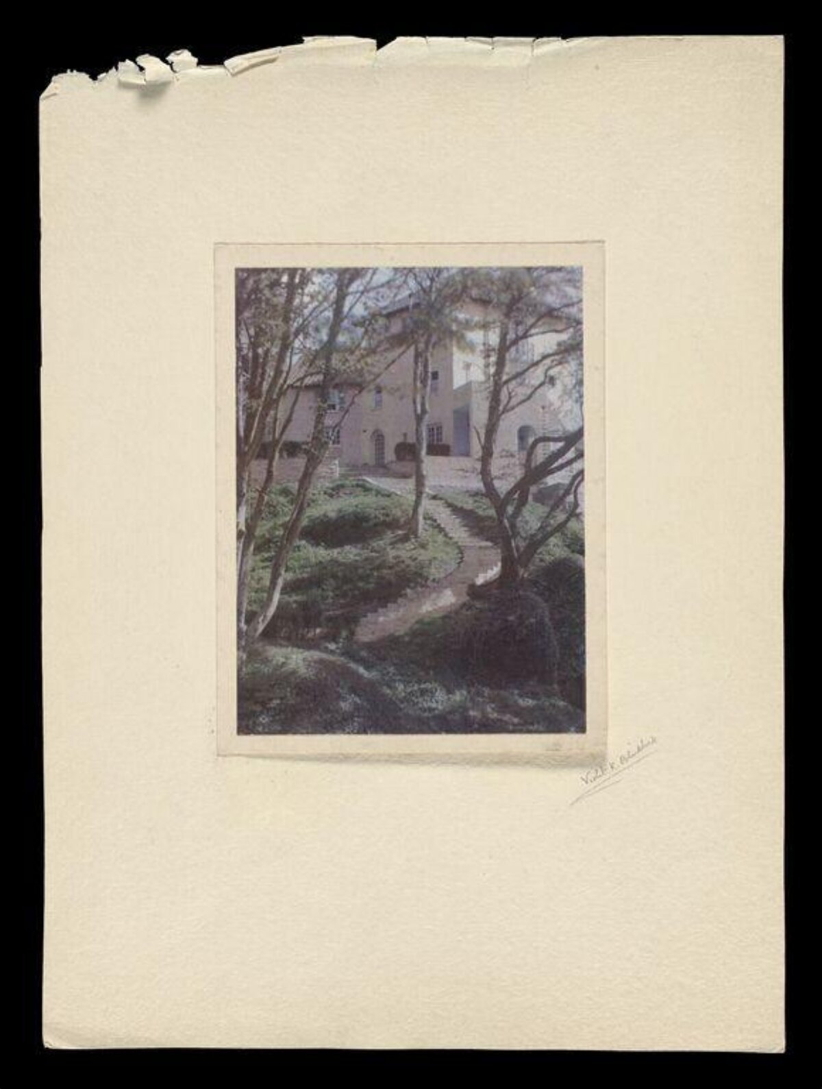 Hillside Villa and Garden Path