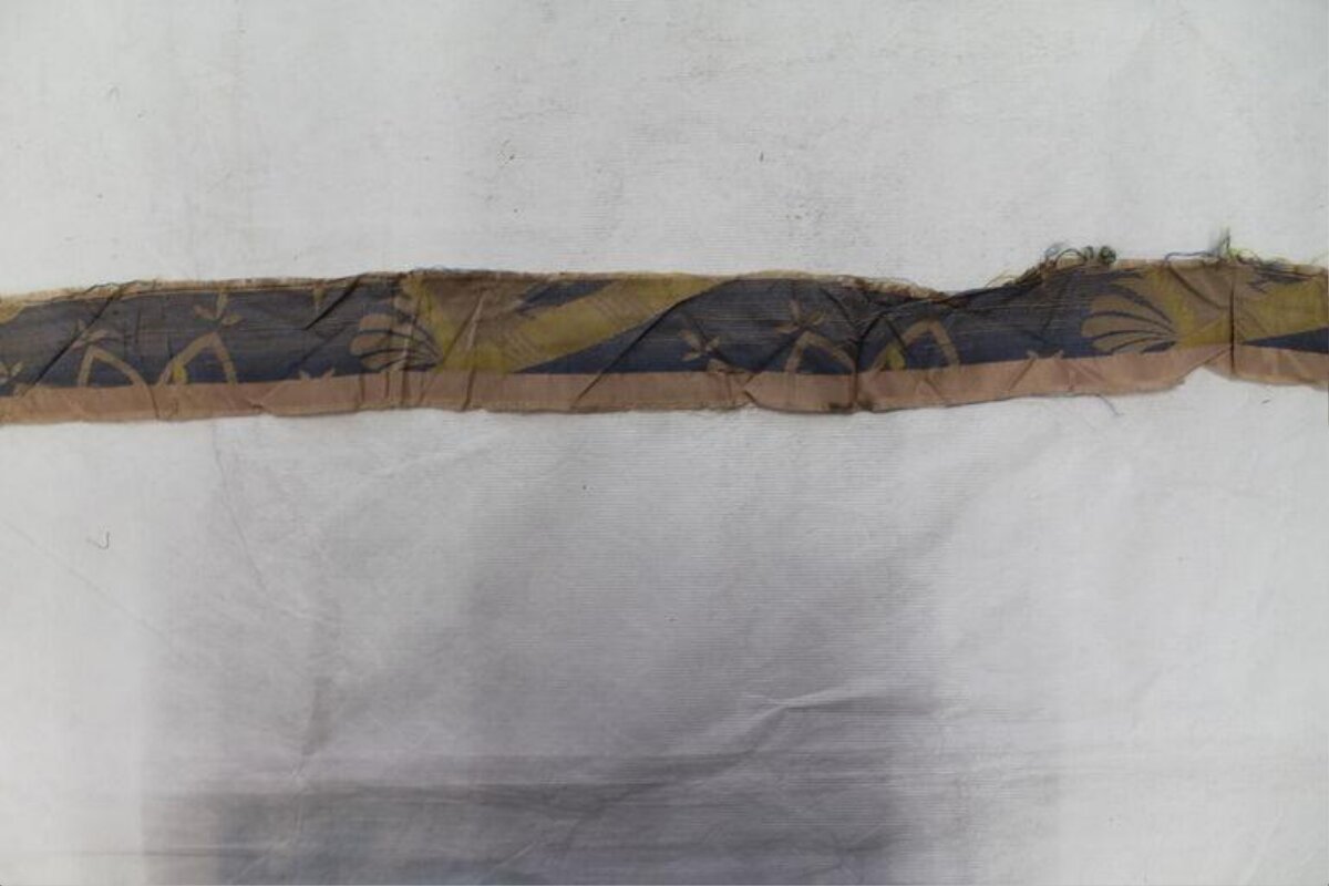 Antique Patterned Textile Fragment