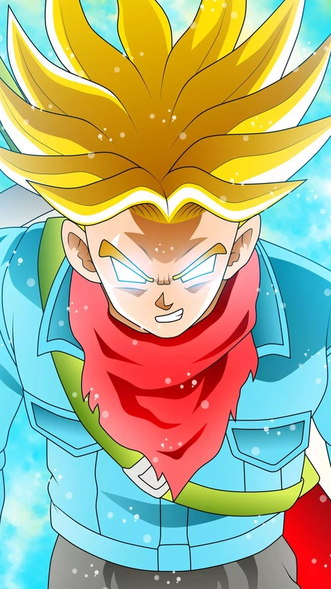 Super Saiyan Trunks Close-up