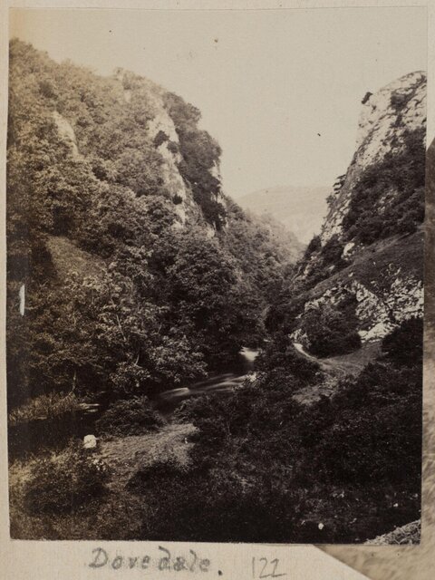 Dovedale Valley Landscape