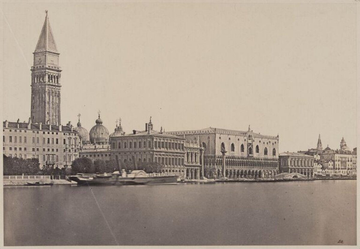 Old View of Venice Waterfront