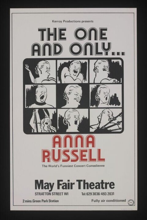 Anna Russell Performance Poster