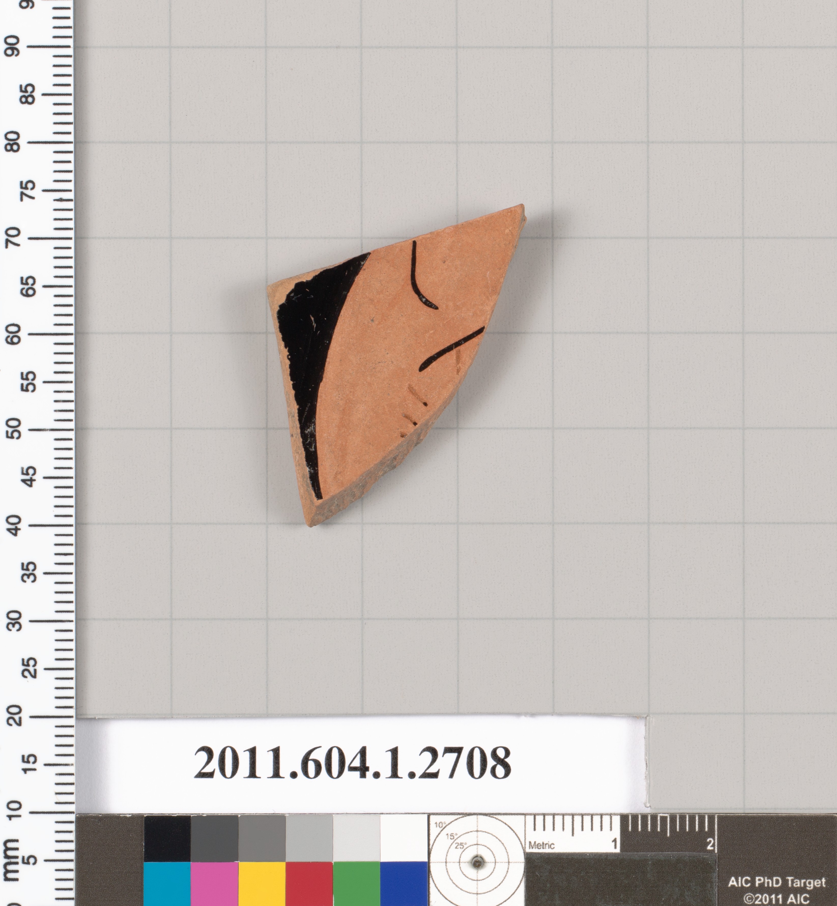 Terracotta Pottery Fragment Artifact