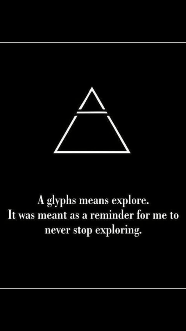 Exploration Glyph and Its Meaning