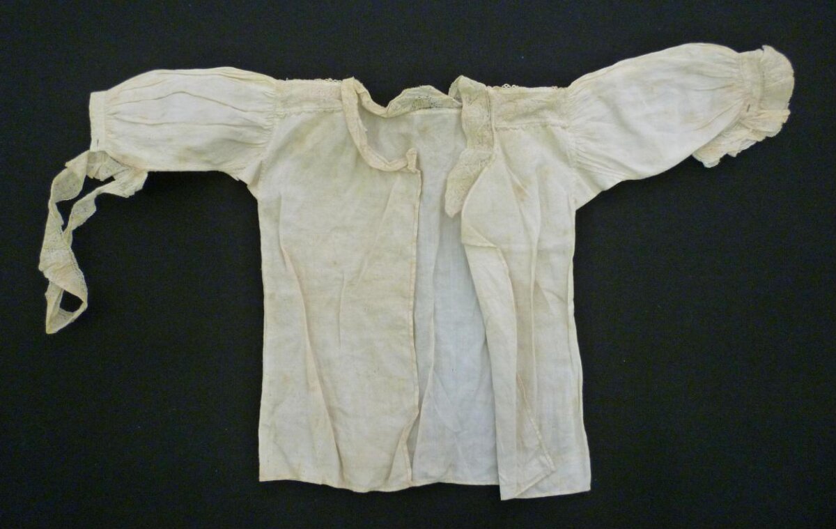 Vintage White Infant Blouse