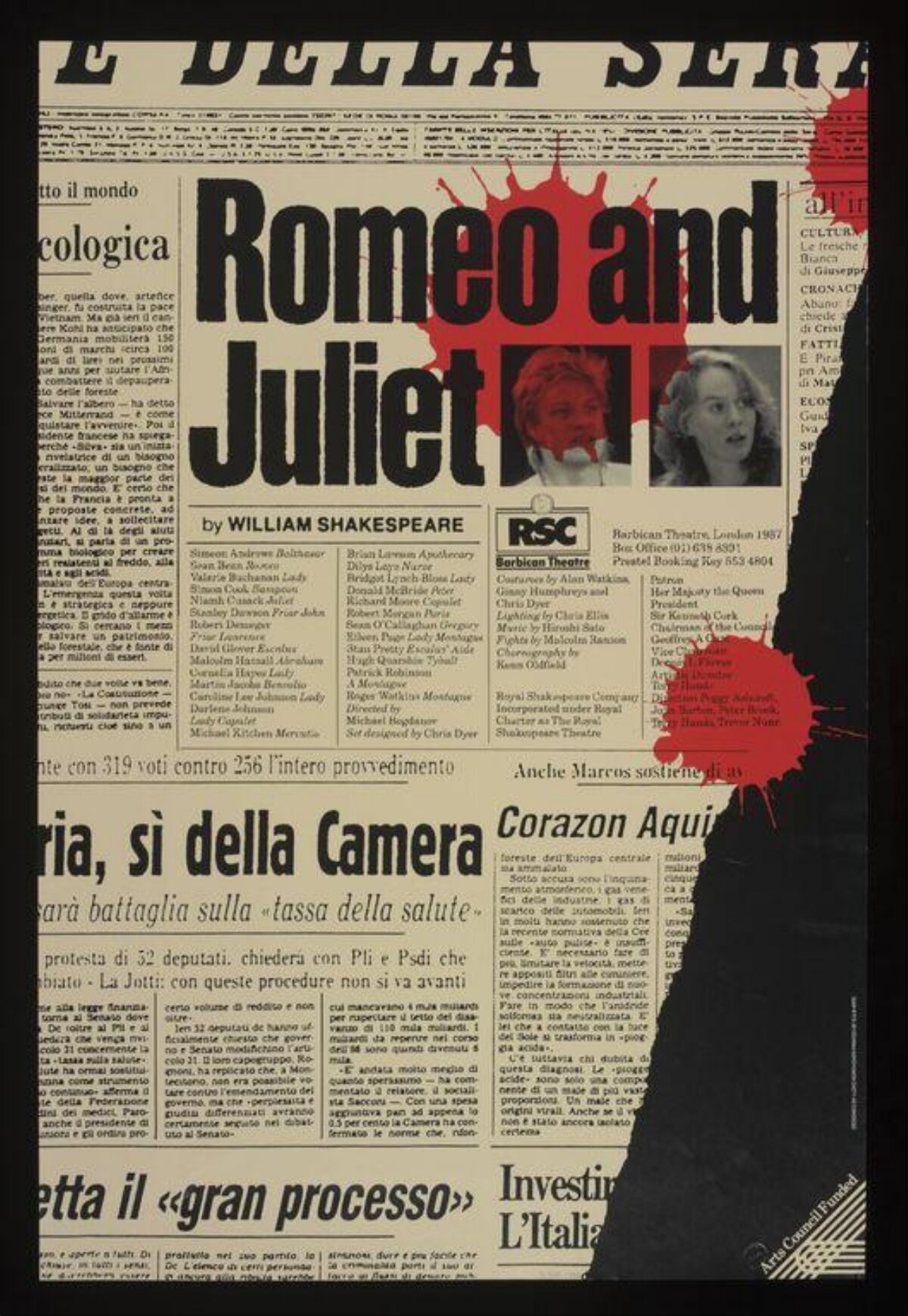 Romeo and Juliet Play Poster
