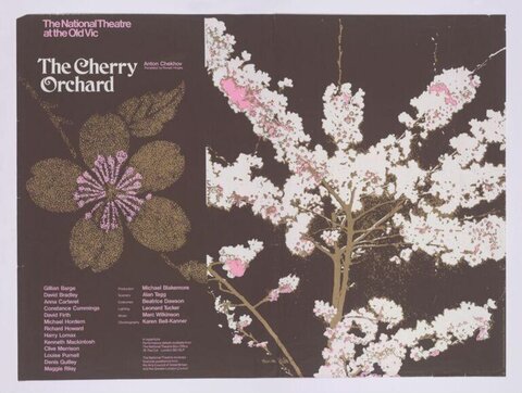 The Cherry Orchard Theatre Poster