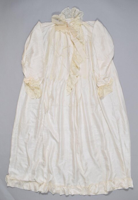 Vintage Ivory Lace Infant Gown